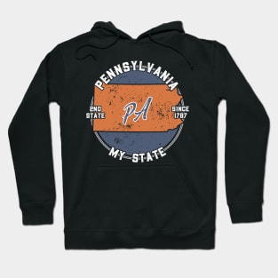 Pennsylvania My State Patriot State Tourist Gift Hoodie